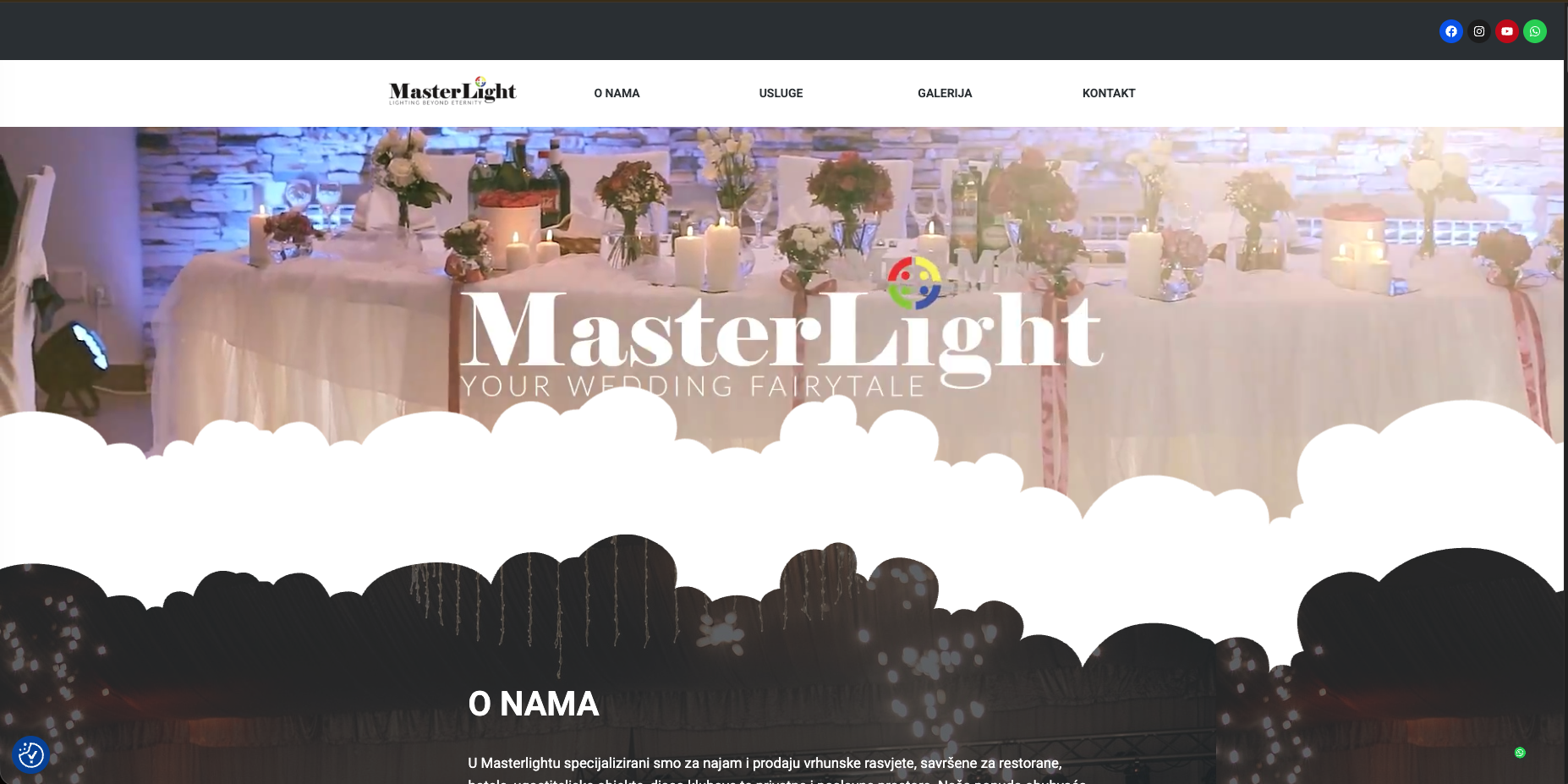 Masterlight website